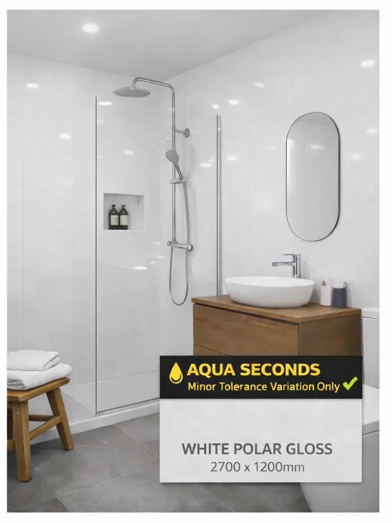 Seratone Polar White Gloss 2700x1200 4.5mm * - Image 2