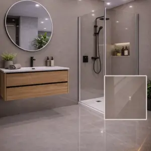 Seratone Metallic Sandy Bay Gloss Wet wall Lining 2700x1200 4.75mm *