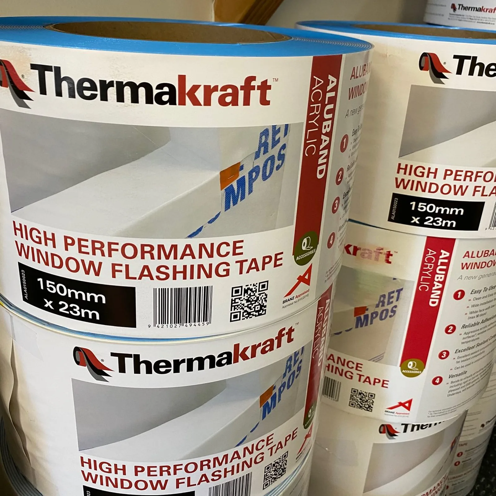 Window Flashing Tape 150mm wide 23 metres