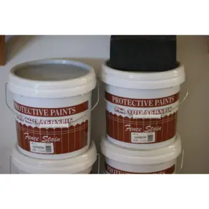 Protective Fence Stain Black 10 Litres
