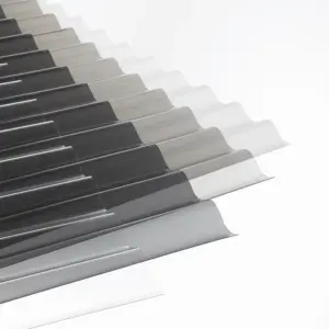 Polycarbonate Roofing Grey 1800mm 760mm Cover