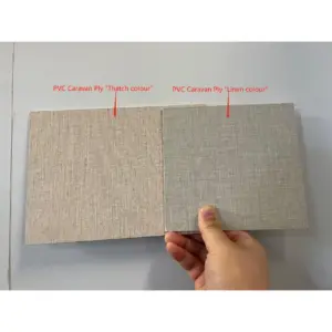 PVC Coated Caravan Ply 2440x1220 3mm Linen *