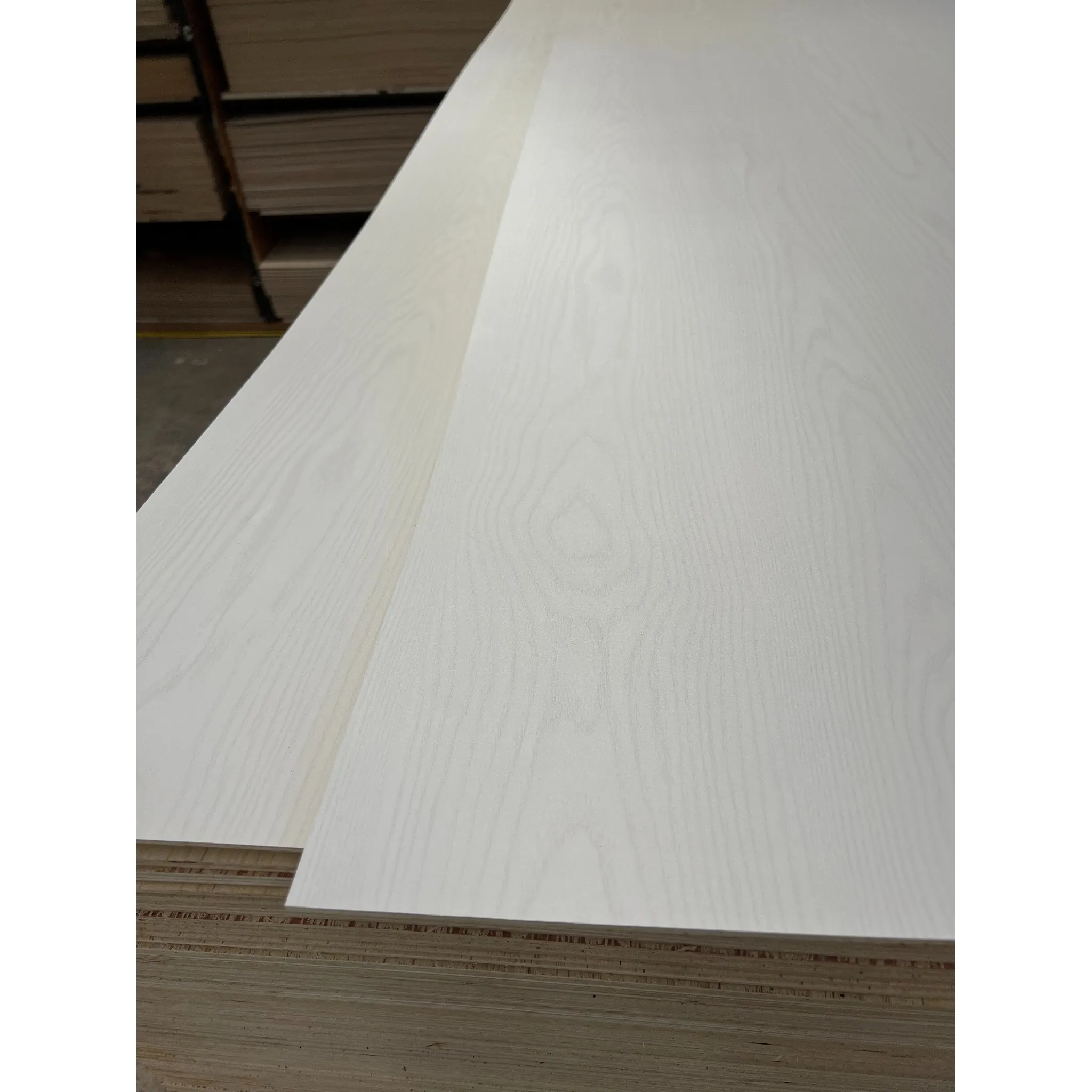 PVC Coated Caravan Ply 2440x1220 3mm Soft Pale Ash *