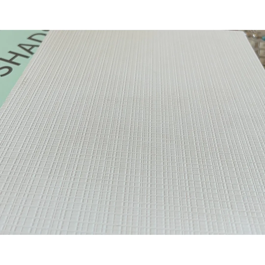 PVC Coated Caravan Ply 2440x1220 3mm White Square (Embossed) *