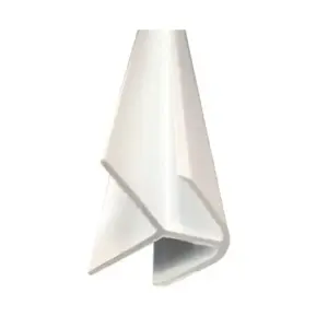 PVC Moulding External Corner 4.75mm 2.4 metre White