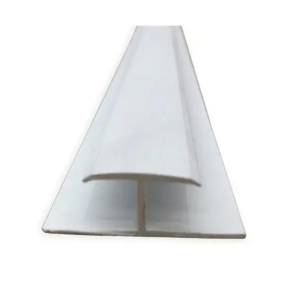 PVC Moulding Jointer 4.75mm 2.4 metre White