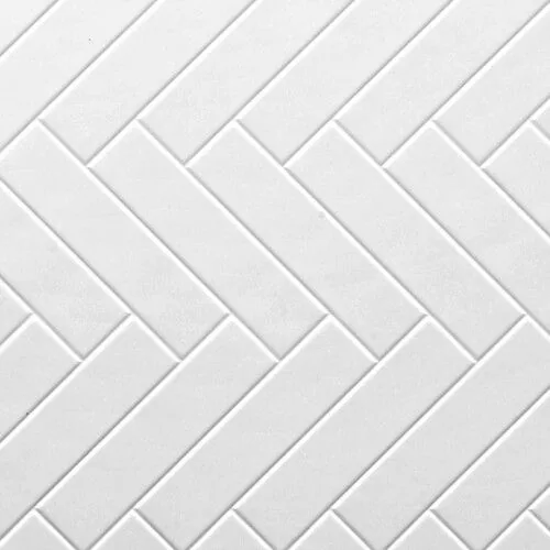 Seratone Polar White Herringbone 2400x1200 4.5mm * - Image 2
