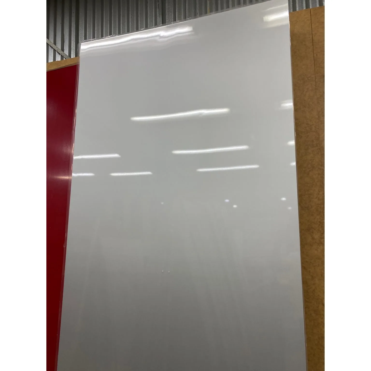 Seratone Metallic Silver Bullet Gloss Wet Wall Lining 2700x1200 4.75mm * - Image 2
