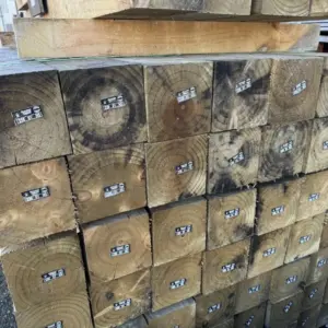 Piles 125x125mm RS H5 treated 3.6m long
