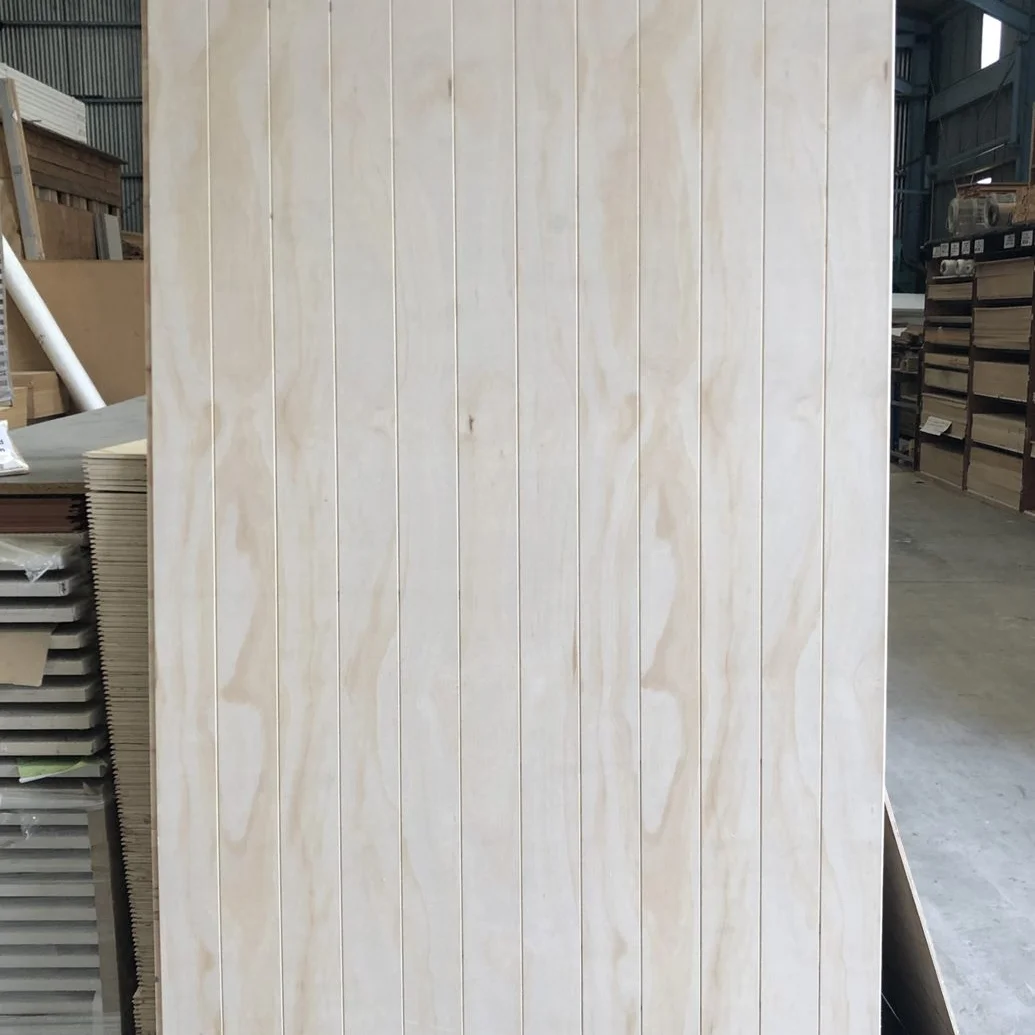 V Grooved Plywood 2700x1200 9mm Interior AC Grade